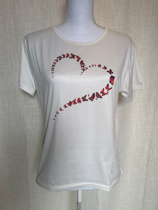 T-shirt papillons