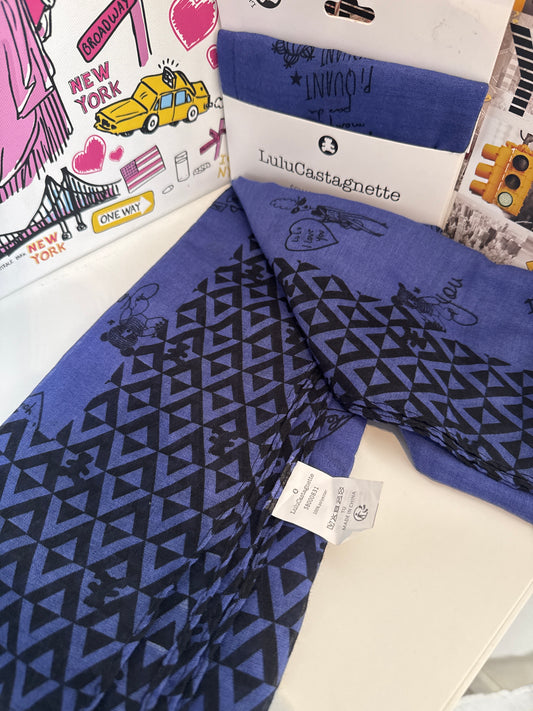 Foulard LULUCASTAGNETTE