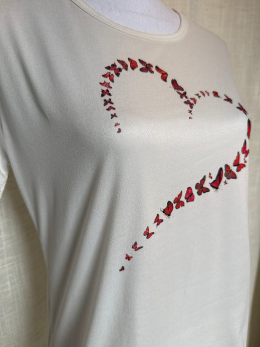 T-shirt papillons